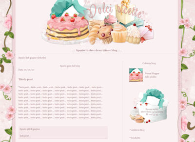 Dolci ricette